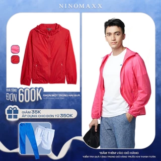 Áo Khoác Dù Nam Chống Nắng Chống Tia UV Siêu Nhẹ Thoáng Mát NINOMAXX 2110002