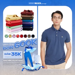 Travel Fit Polo - Áo Polo nam cotton spandex co giãn 4 chiều form travel fit 14 màu NINOMAXX 2201003
