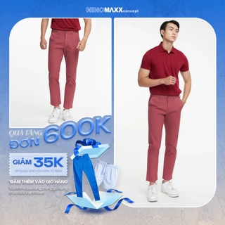 N&M Quần khaki Basic Nam dáng Regular fit trẻ trung nhiều màu 2202017