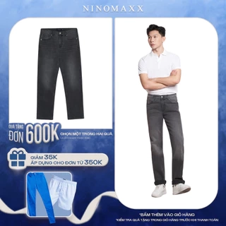 Quần Jean Nam Ninomaxx Ống Suông 2208061