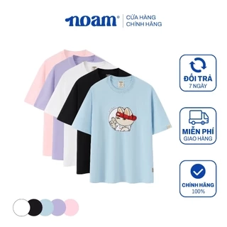 Áo thun Form rộng NOAM Are You Nafox 100% Cotton 280GSM - Màu Trắng/ Đen/ Tím/ Xanh