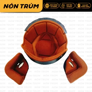 Lót nón bảo hiểm 3/4 Royal M139 gồm 1 lót và 2 ốp tai phiên bản mới