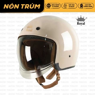 Royal M139 kem be sữa mũ bảo hiểm 3/4 kính âm size M L XL bảo hành 12 tháng, freeship toàn quốc