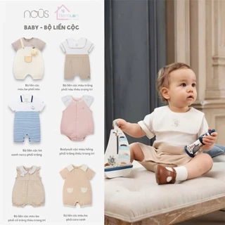 Bộ body cộc Nous petit à petit / Premium ( 0-18 tháng )