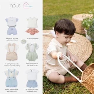 Bộ quần áo cộc Nous petit à petit / Premium ( 0 - 2 tuổi )