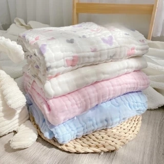 Khăn tắm Nous xô Muslin 6 lớp ( 110x110cm )