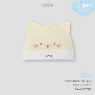 Mũ tròn Nous freesize cho bé dưới 6kg