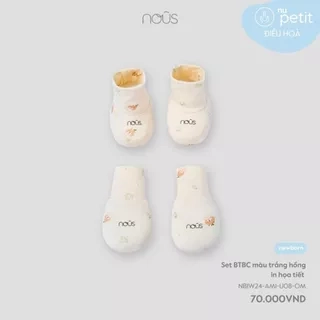 Set bao tay bao chân Nous sơ sinh