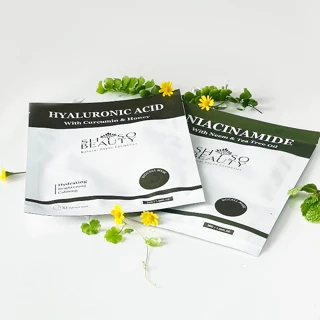 COMBO 2 mặt nạ SHSO Beauty Biocell Niacinamide 4% dành cho da mụn, chiết xuất lá Neem và tinh dầu tràm - NPC PHAR