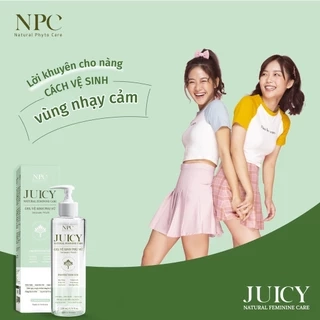 Dung dịch vệ sinh phụ nữ NPC Juicy tinh chất trầu không kháng khuẩn 100ml - NPC PHAR