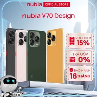 Điện thoại Nubia V70 Design 8GB/128GB I Pin 5000mAh I Camera 50mp I 6.7" 120Hz I Hỗ trợ NFC