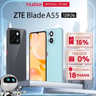 Điện thoại ZTE A55 8(4+4)GB/128GB I 5000mAh I 6.75" 90Hz - Hàng chính hãng - Bảo hành 18 tháng