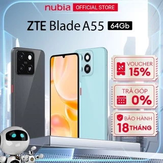 Điện thoại ZTE A55 8(4+4)GB/64GB I 5000mAh I 6.75" 90Hz - Hàng Chính Hãng