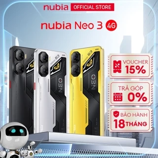 Điện thoại Gaming Nubia Neo 3 4G 16(8+8)GB/128GB I Trigger Gaming I 6.8"120Hz - Hàng Chính Hãng