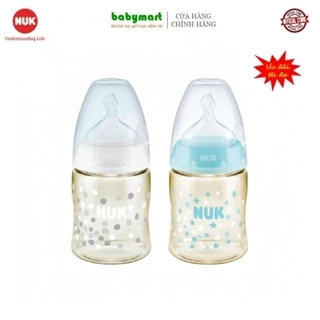 Bình sữa Nuk Premium Choice+ nhựa PPSU 150ml núm ti S1-M