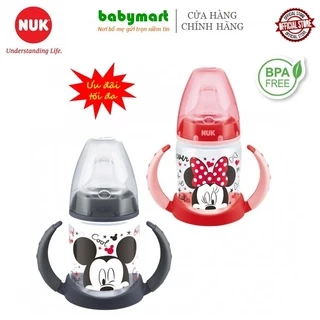 Bình tập uống tay cầm Nuk PP Mickey - Hello Kitty 150ml