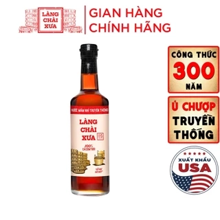 Làng Chài Xưa truyền thống nhãn đỏ chai thủy tinh 500ml cốt nhỉ đặc biệt