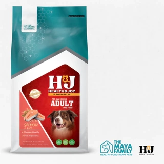 Hạt cho chó HJ PREMIUM SALMON, RICE ADULT DOG - Cá hồi, bò, gà - Bao 2kg