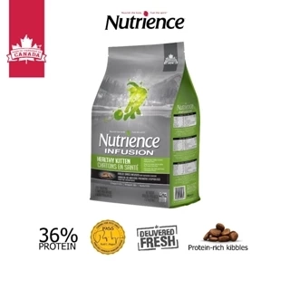Thức Ăn Cho Mèo Con Nutrience Infusion Healthy Kitten - thịt gà và rau củ trái cây tự nhiên 500g