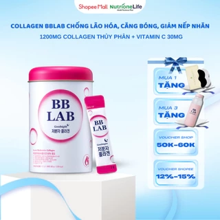 Bột Uống Collagen BB LAB Low Molecular Collagen Chậm Lão Hóa Da, Sáng Da Căng Bóng, Giảm Nếp Nhăn, Mờ Nám 30 Gói/Hộp