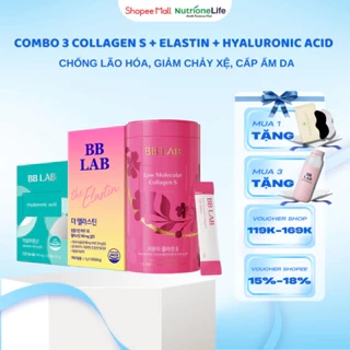 Combo 3 Thành Phần Quan Trọng Cho Da Chống Lão Hóa, Giảm Chảy Xệ, Cấp Ẩm Cho Da30Viên/Hộp