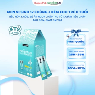 Men Vi Sinh Alive Probiotics 12 Chủng Cho Bé Biếng Ăn, Hấp Thu Kém, Rối Loạn Tiêu Hóa, Nhập Khẩu Hàn Quốc