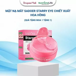 Mặt nạ mắt SADOER STARRY EYE chiết xuất hoa hồng làm giảm quầng thâm mắt