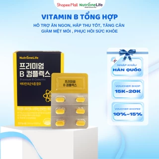Vitamin Tổng Hợp NUTRIONELIFE Kích Thích Ăn Ngon, Tăng Cường Sức Khỏe - Sức Đề Kháng, Giảm Mệt Mỏi (Hộp 30 viên)