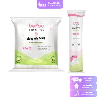 Bông Tẩy Trang Befou Best For You Pure Snow Cotton Pad (150 miếng, 234 miếng)