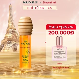 Dầu dưỡng môi Nuxe Rêve de Miel Honey Lip Care 10ml