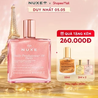 Dầu khô đa năng phiên bản nhũ Nuxe Huile Prodigieuse® Or Florale 50ml