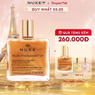 Dầu khô có nhũ Nuxe Huile Prodigieuse Shimmering Dry Oil 50ml