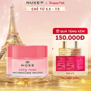 Sáp dưỡng môi dạng hũ Nuxe Very Rose 15g