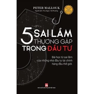 Sách - 5 Sai Lầm Thường Gặp Trong Đầu Tư
