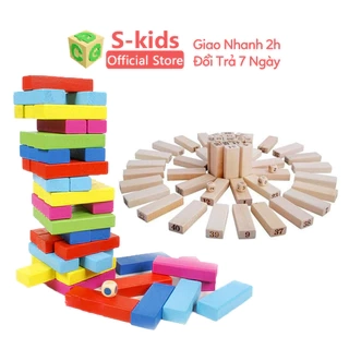 Combo 2 bộ đồ chơi rút gỗ cho bé loại lớn