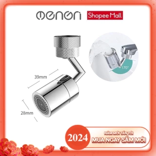 Đầu Nối Vòi Nước Xoay 720 Độ Với 2 Chế Độ Chảy Tiện Lợi Phù Hợp Với Nhiều Loại Vòi Lavabo - OENON