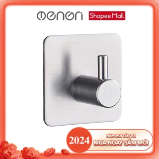 Móc INOX 304 Dán Tường Treo Đồ Đa Năng Sử Dụng Keo 3M Siêu Chắc - OENON