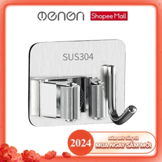 Móc Treo Cây Lau Nhà INOX 304 Dán Tường Gạch Men- OENON