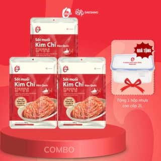 Combo 3 gói sốt muối kim chi O'food 180g / gói