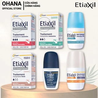 Lăn Khử Mùi, Ngăn Mùi, Giảm Mồ Hôi Etiaxil Detranspirant Traitement RollOn (15ml)