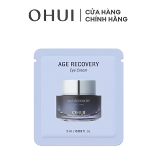 Gói kem dưỡng tím chống lão hóa giảm nếp nhăn Ohui Age Recovery Cream 1ml/gói