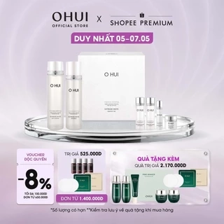 Bộ 6 món dưỡng trắng da toàn diện cao cấp OHUI Extreme White Cream 6pcs Set 330ml