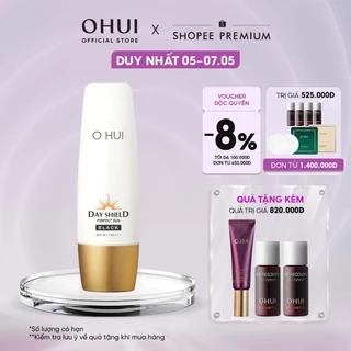 Bộ kem chống nắng 4 món cho da nhạy cảm OHUI Day Shield Perfect Sun Red SPF50+ PA++++ 50ml