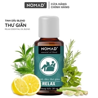 Tinh Dầu Nomad Xông Phòng Thư Giãn Essential Oil Blend - Relax