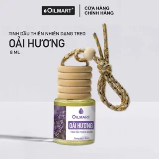 Tinh dầu thiên nhiên treo xe, tủ quần áo giúp khử mùi, làm thơm phòng 8ml
