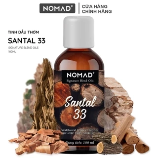 Tinh Dầu Thơm Gỗ Đàn Hương Nomad Signature Blend Oils - Santal 33