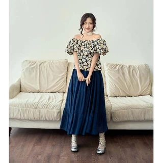 OLV - Áo kiểu hoa trễ vai Hansel Floral Top
