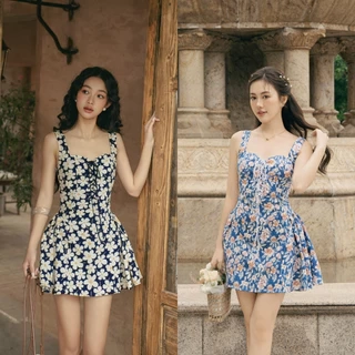 OLV - Đầm hoa kiểu 2 dây dáng ngắn Eilidh Fleur Dress 2 Màu