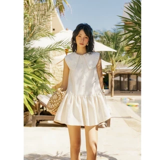 OLV - Đầm kiểu sơ mi suông hoa Jream Dress