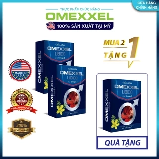 Mua 2 tặng 1 Omexxel Libido tăng cường sinh lý nam hộp 30 viên